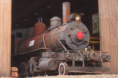  The Polson Grounds, Steam Locomotive, and Railroad Camp 